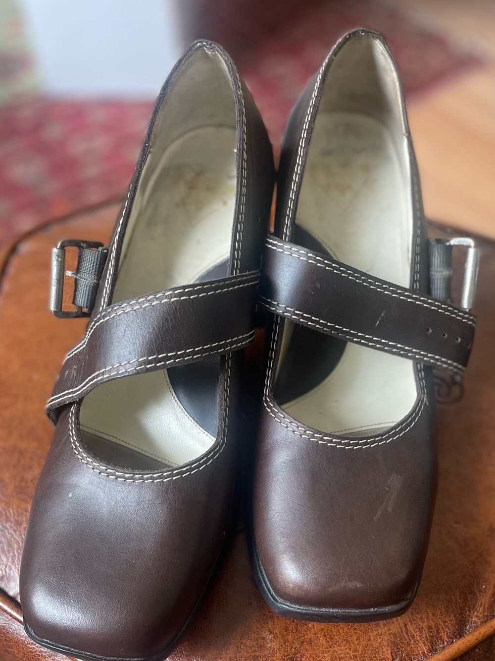 Fluevog Brown Mary Jane (Together Hi Benatar) 10.5